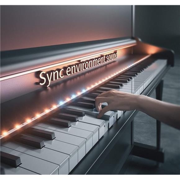 Battery Powered LED Strip Lights 13.2ft,RGB Color Changing Flexible Battery - Picture 4 of 7